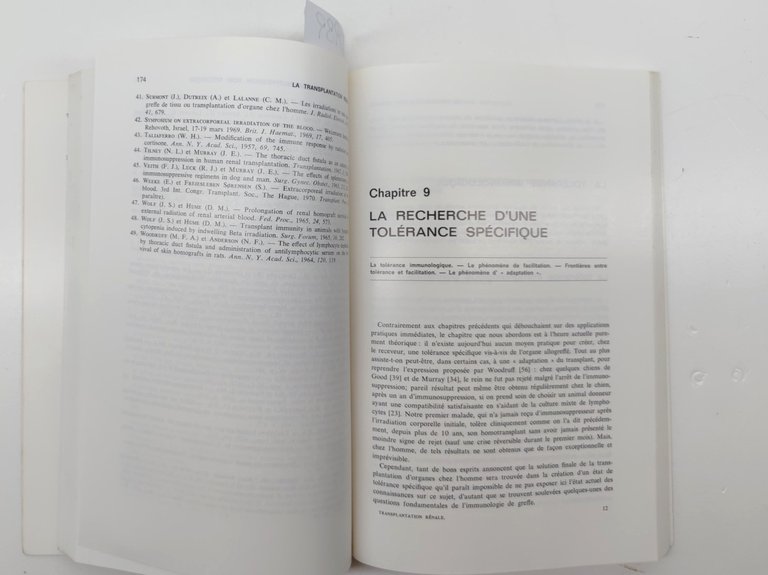 La transplantation renale Flammarion 1971