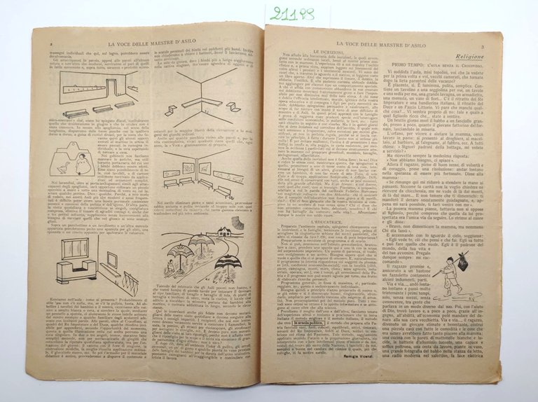 La voce delle maestre d'asilo numero 1 1937