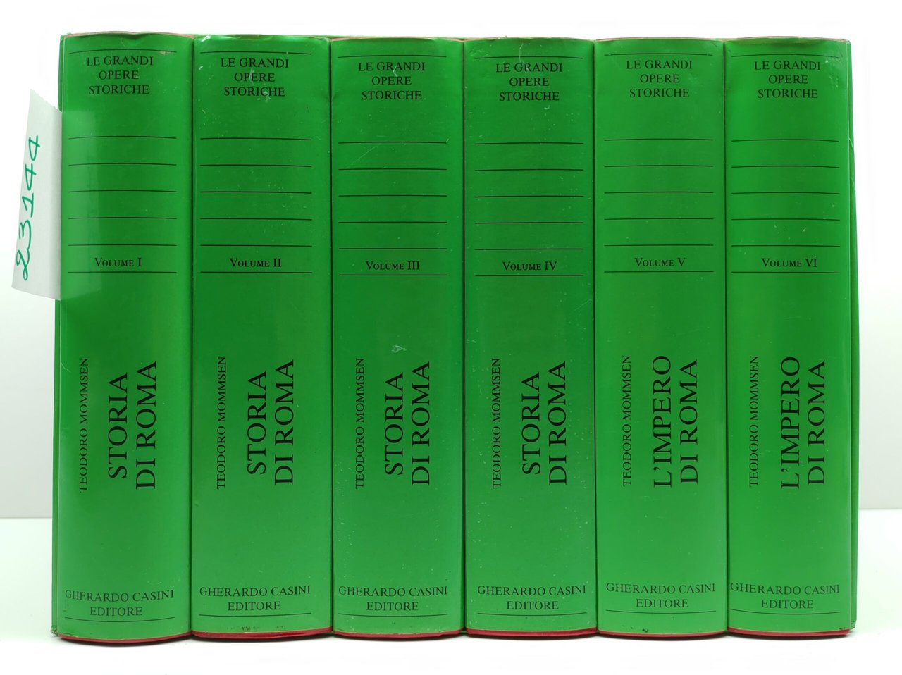 Le grandi opere storiche Teodoro Mommsen Storia di Roma 6 … | Immagine principale