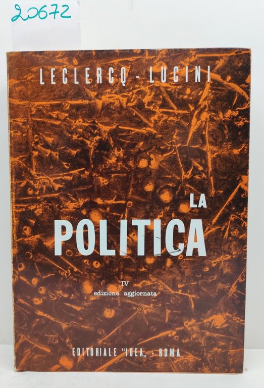 Leclercq Lucini 5 volumi Diritto e Società La Politica La …