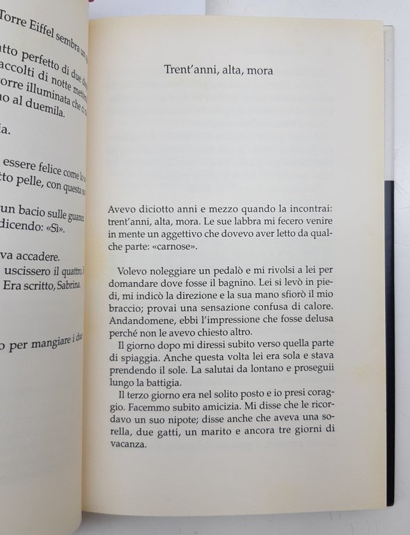 Leonardo Pieraccioni 30 anni alta mora Mondadori 1° edizione 1998