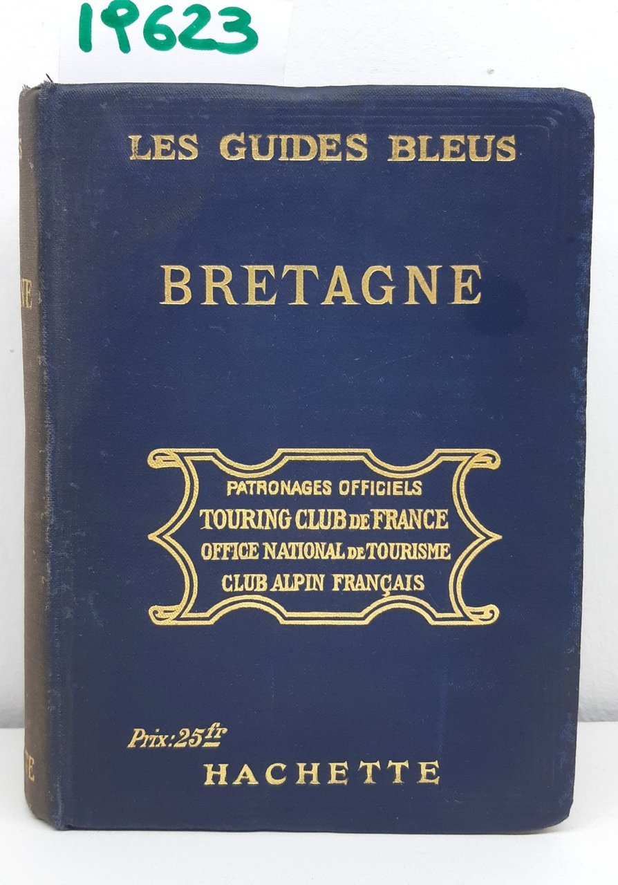 Les guides Blues Bretagne Hachette 1924