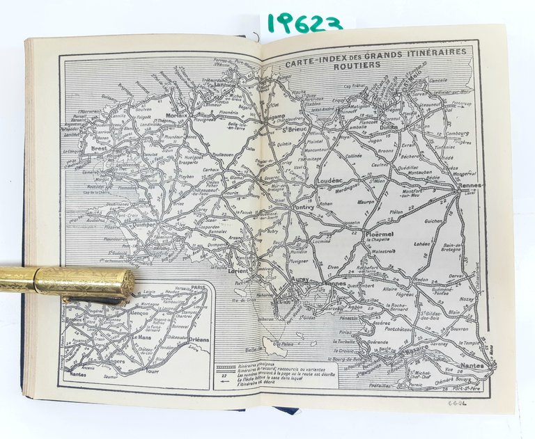 Les guides Blues Bretagne Hachette 1924