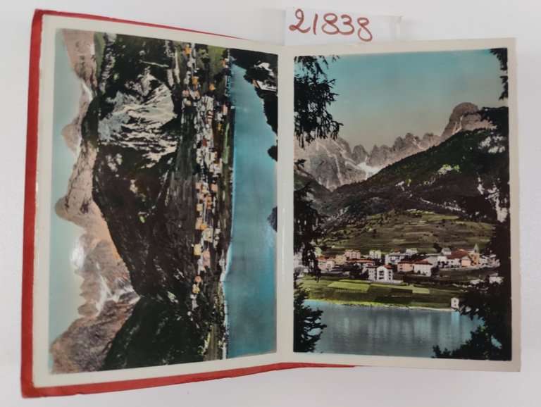 Libretto ricordo a soffietto Molveno Trentino (Dolomiti del Brenta) fotografie …