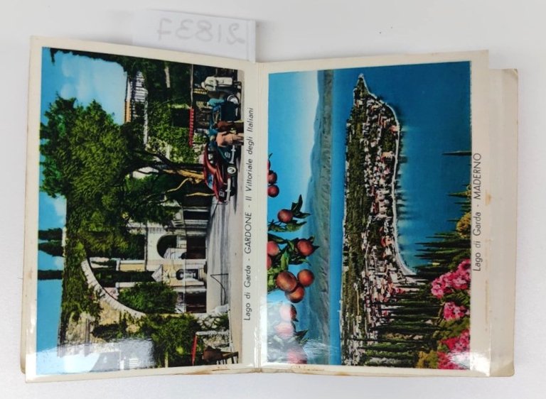 Libretto ricordo Lago di Garda vedute a colori a soffietto