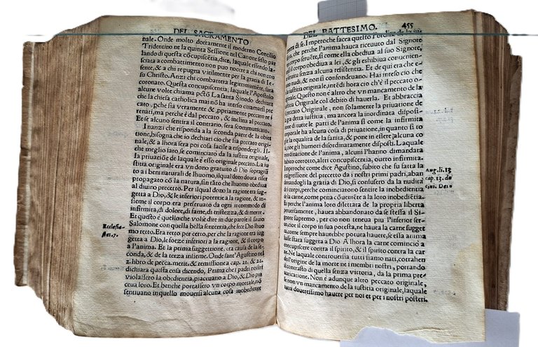 Libro antico Cinquecentina Confirmatione et Stabilimento di tutti i dogmi …