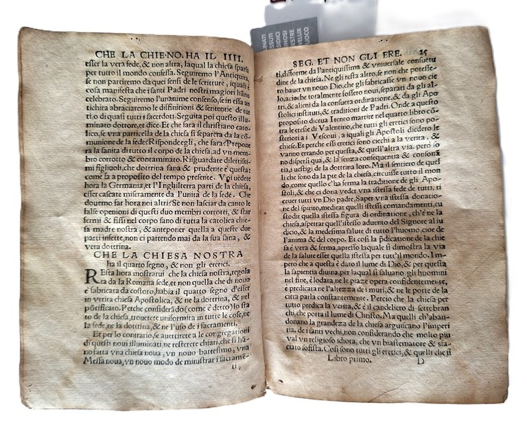 Libro antico Cinquecentina Confirmatione et Stabilimento di tutti i dogmi …