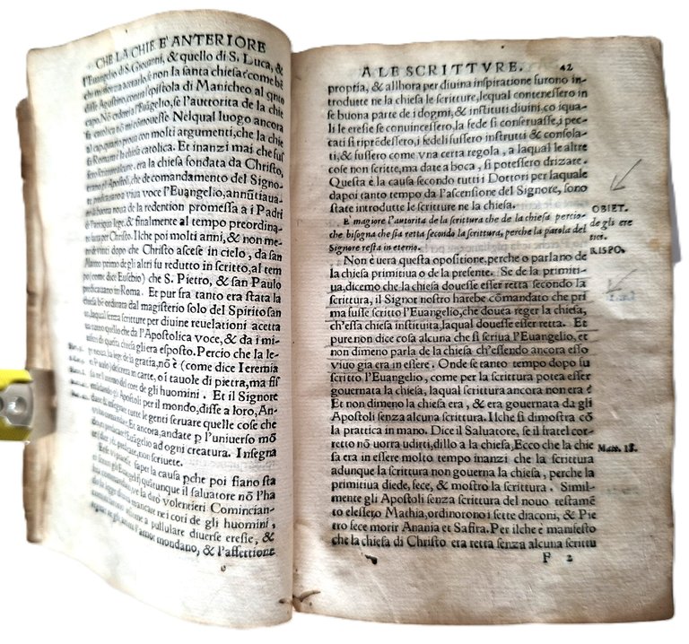 Libro antico Cinquecentina Confirmatione et Stabilimento di tutti i dogmi …