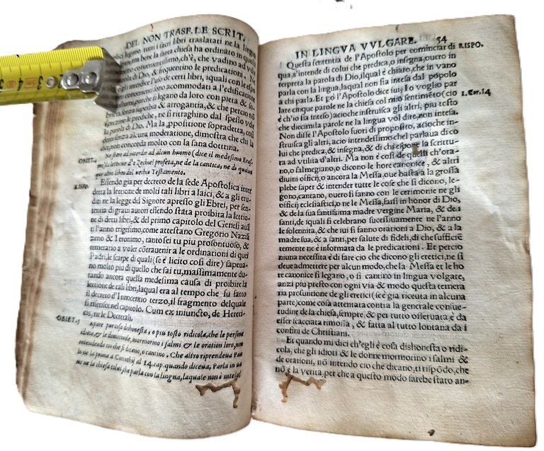 Libro antico Cinquecentina Confirmatione et Stabilimento di tutti i dogmi …