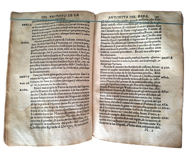 Libro antico Cinquecentina Confirmatione et Stabilimento di tutti i dogmi …