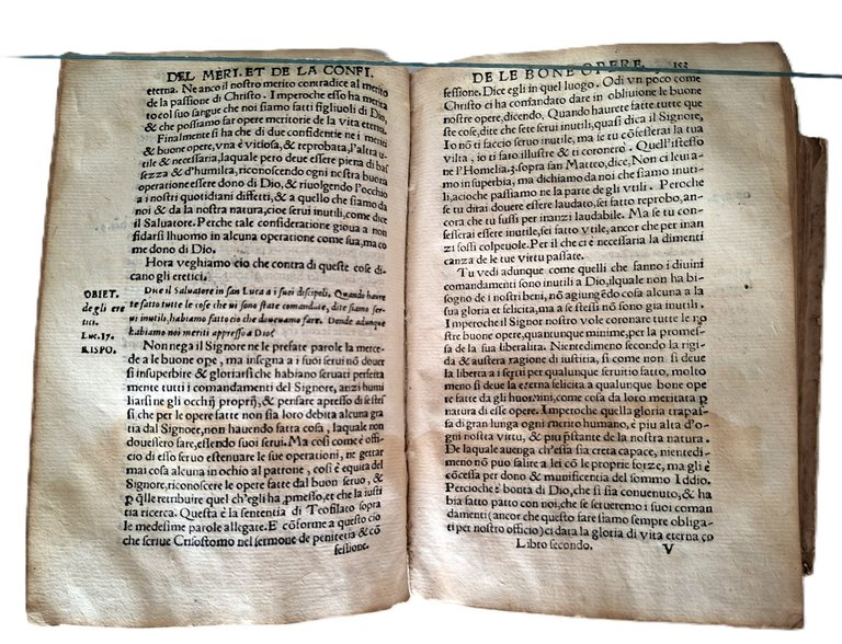 Libro antico Cinquecentina Confirmatione et Stabilimento di tutti i dogmi …