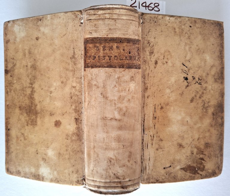 Libro antico Cinquecentina Epistolarum Familiarum, Libri VI Venezia 1552