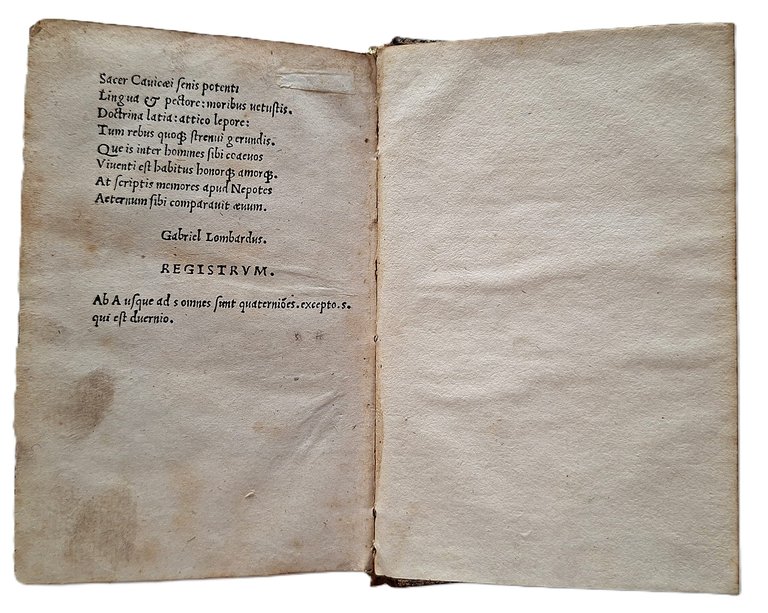 Libro antico Cinquecentina Post Incunabolo Libro del Peregrino 1515