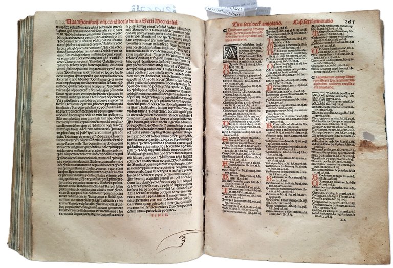 Libro antico Cinquecentina Sextus decretalium liber a Bonifacio octavo Venezia … | Immagine Gallery 10