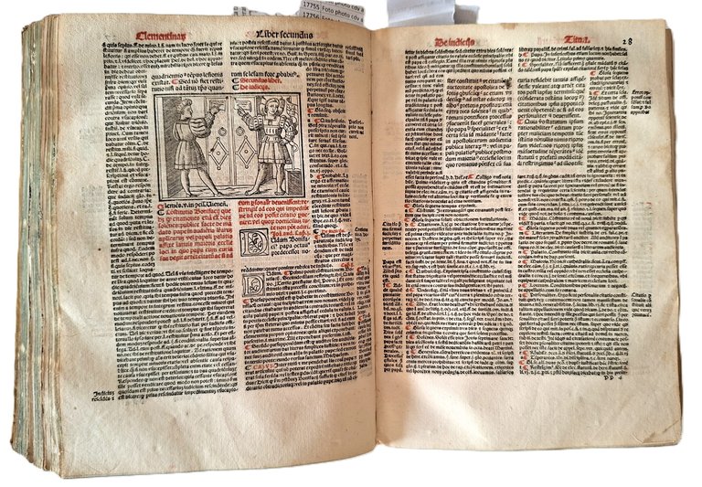 Libro antico Cinquecentina Sextus decretalium liber a Bonifacio octavo Venezia … | Immagine Gallery 13