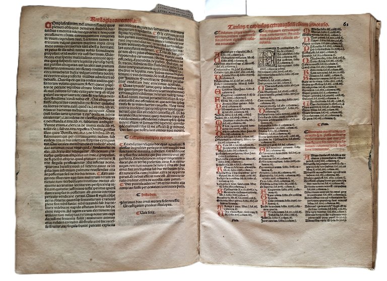 Libro antico Cinquecentina Sextus decretalium liber a Bonifacio octavo Venezia … | Immagine Gallery 17