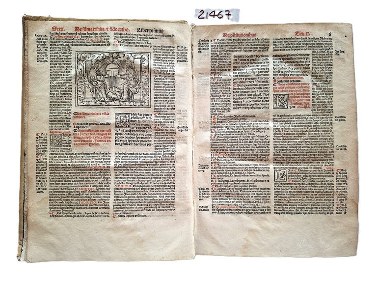 Libro antico Cinquecentina Sextus decretalium liber a Bonifacio octavo Venezia … | Immagine Gallery 5