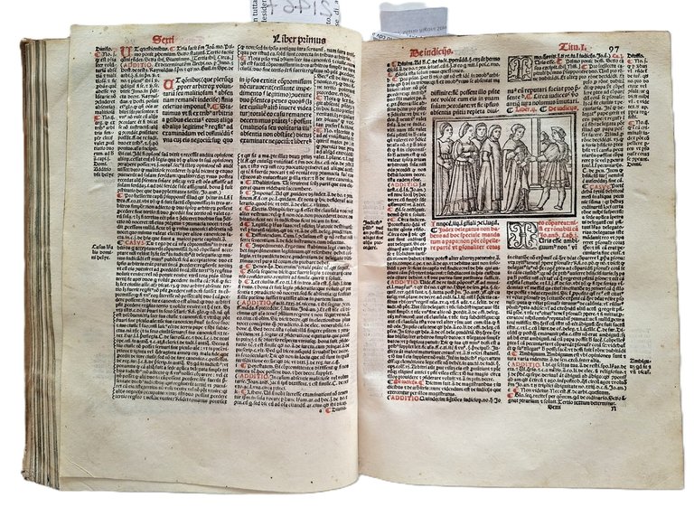 Libro antico Cinquecentina Sextus decretalium liber a Bonifacio octavo Venezia … | Immagine Gallery 6