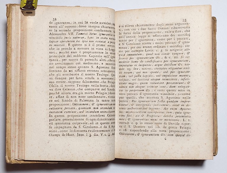 Libro antico Gli errori di Pietro Tamburini 2 tomi + …