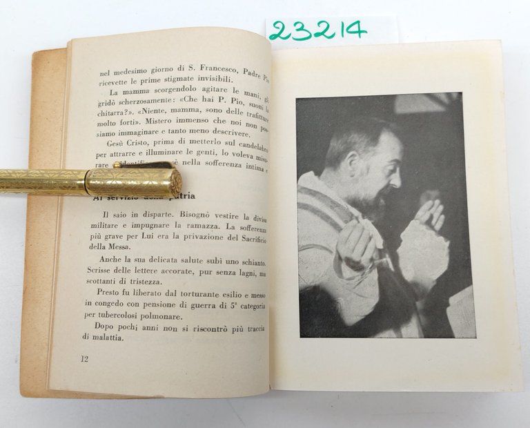Lingua Alessandro Padre Pio Credo 1951 ristampa 4° ed. | Immagine Gallery 4