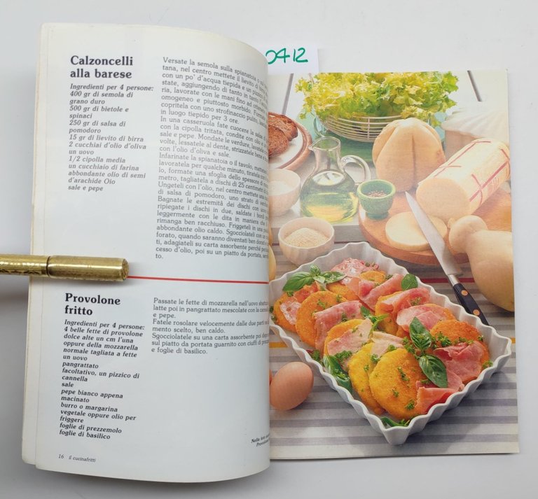 Lisa Biondi Il cucina fritti editrice Azzurra 1982