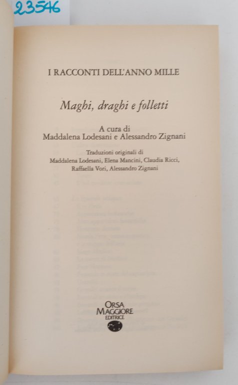 Lodesani Zignani I racconti dell'anno mille Maghi draghi e folletti … | Immagine Gallery 3