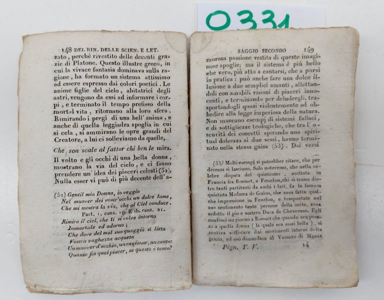 Lorenzo Pignotti Storia Della Toscana Tomo V Firenze G. Ducci …