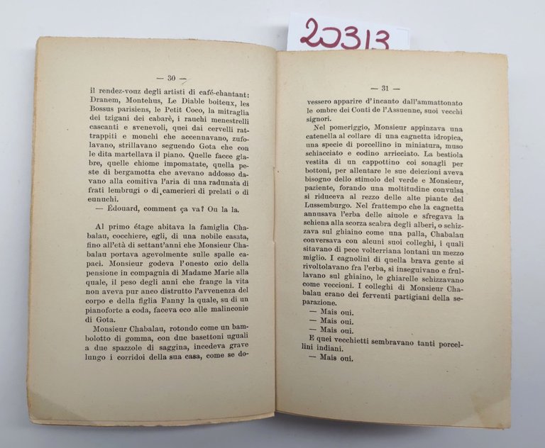 Lorenzo Viani Parigi Treves 1925 quarto migliaio