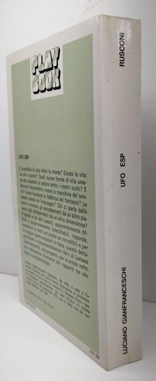 Luciano Gianfranceschi UFO ESP storia dell'impossibile Rusconi 1° edizione 1978