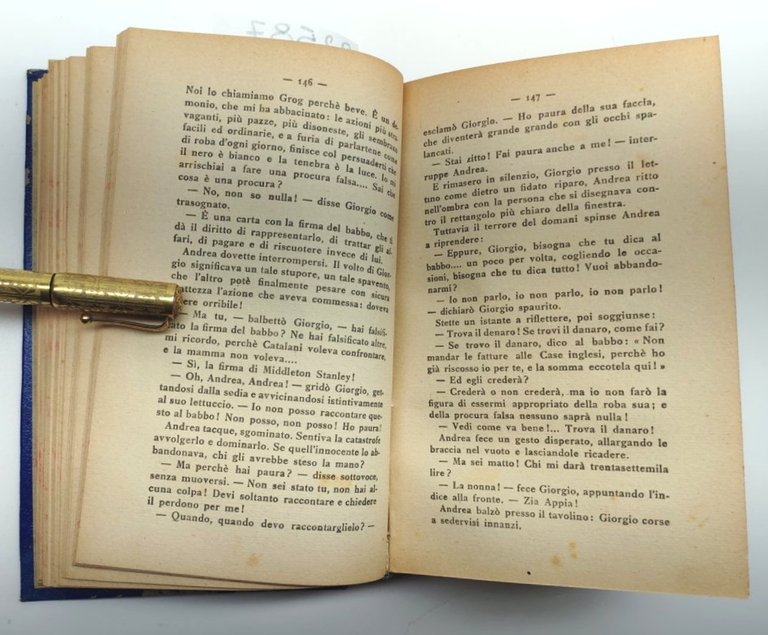 Luciano Zuccoli Le cose più grandi di lui romanzo Treves …