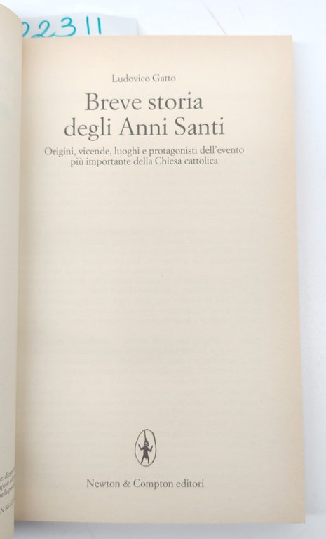 Ludovico Gatto Breve storia degli anni santi Newton & Compton … | Immagine Gallery 2