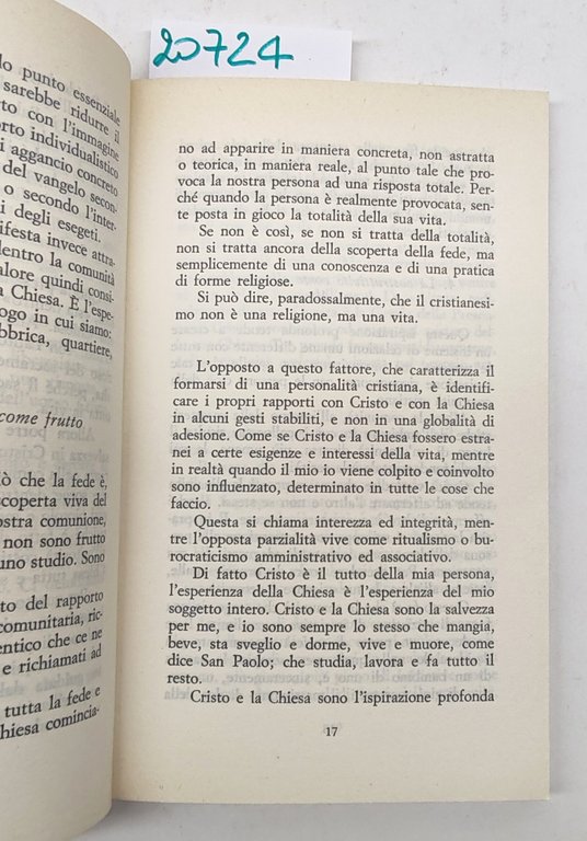Luigi Giussani Moralità memoria e desiderio Jaca Book 2° edizione …