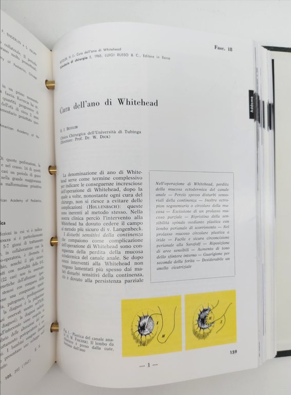 Luigi Russo Schedario di chirurgia 4 volumi 1964 copia numero …