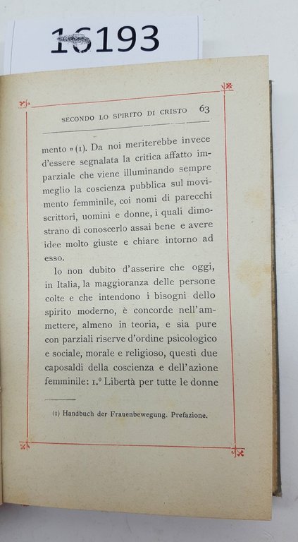 Luisa Anzoletti La donna nel Progresso Cristiano 2∞ edizione Cogliati …