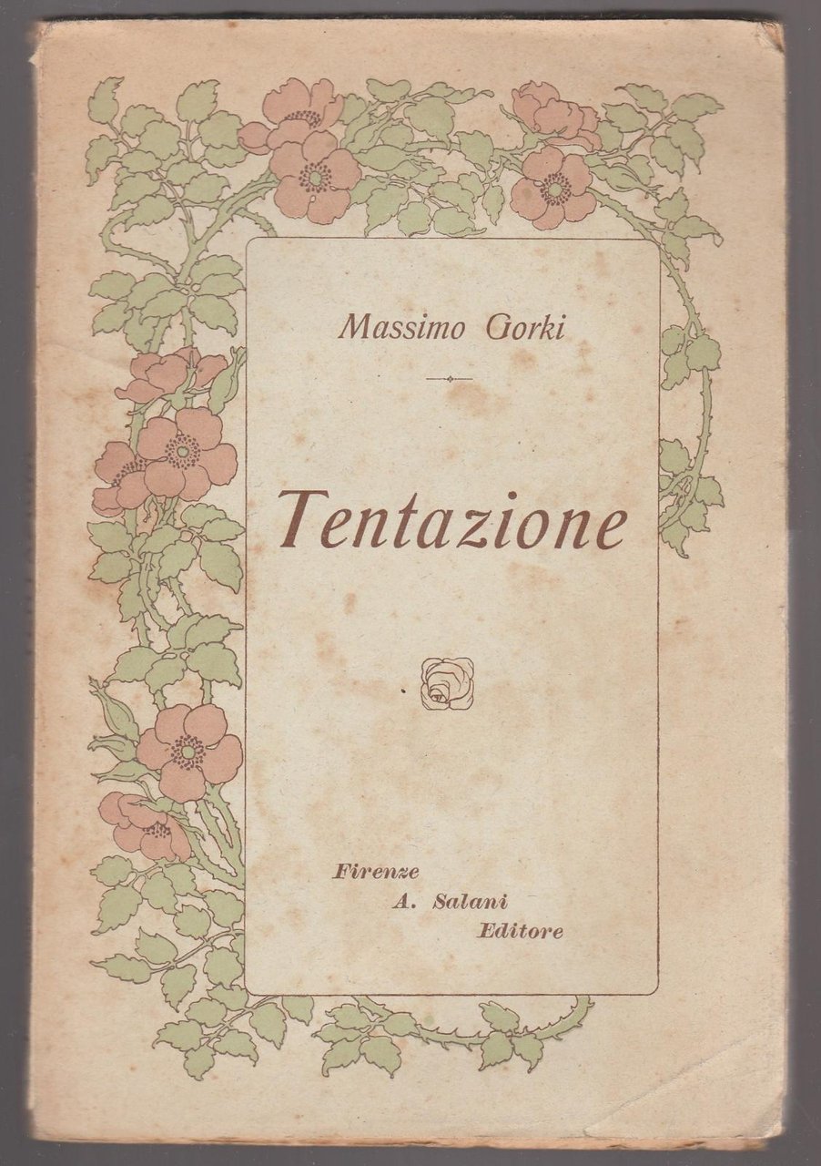 M. Gorki Tentazione Salani Ed. 1927-L5025