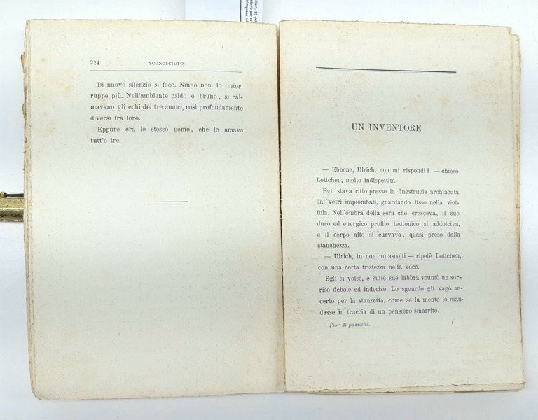 M. Serao Fior Di Passione Novelle Baldini & Castoldi 1899 … | Immagine Gallery 8