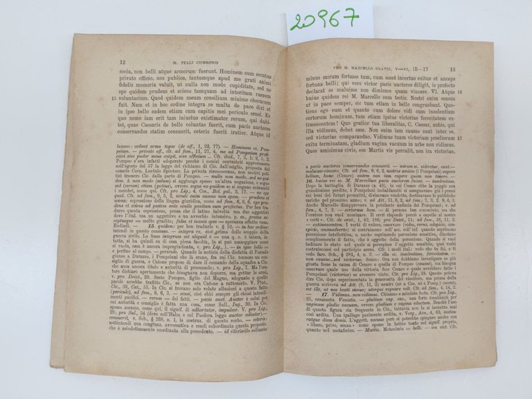 M. Tullio Cicerone L'orazione per il ritorno di M. CL. …