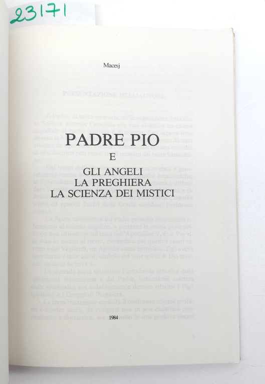 Macesj Padre Pio e gli angeli la preghiera la scienza … | Immagine Gallery 3