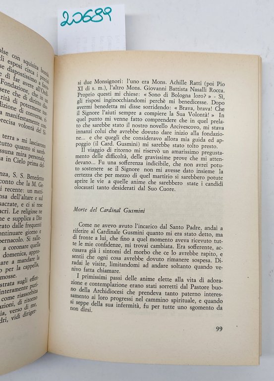 Madre Maria Costanza del sacro costato Paoline 1967