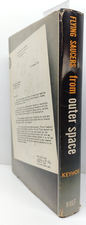 Major Donald, E. Keyhoe, Planning saucers from outer space Henry …