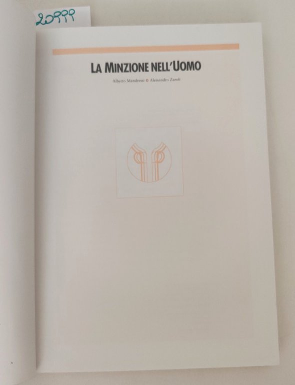 Mandressi Zaroli La minzione nell'uomo Pragma 1992