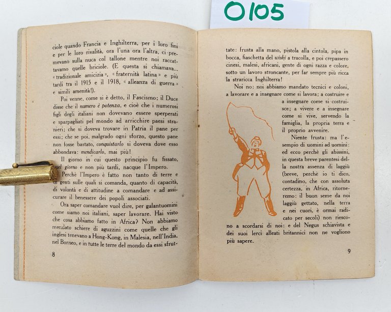 Contadino questa guerra opuscolo di propaganda di Manlio Pompei editrice …