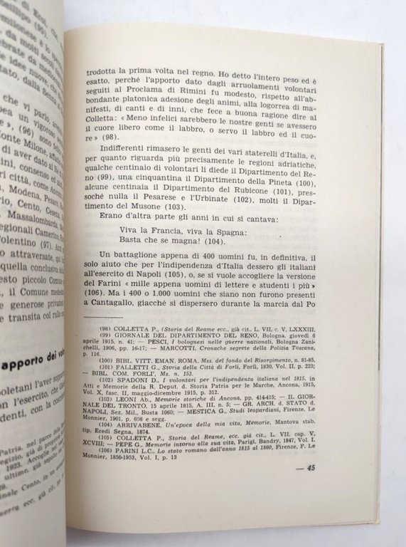 Manzi La battaglia di Cantagallo 1962 Comune di Pollenza