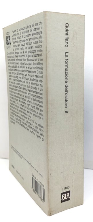 Marco Fabio Quintiliano La formazione dell'oratore 3 volumi 1° edizione … | Immagine Gallery 7