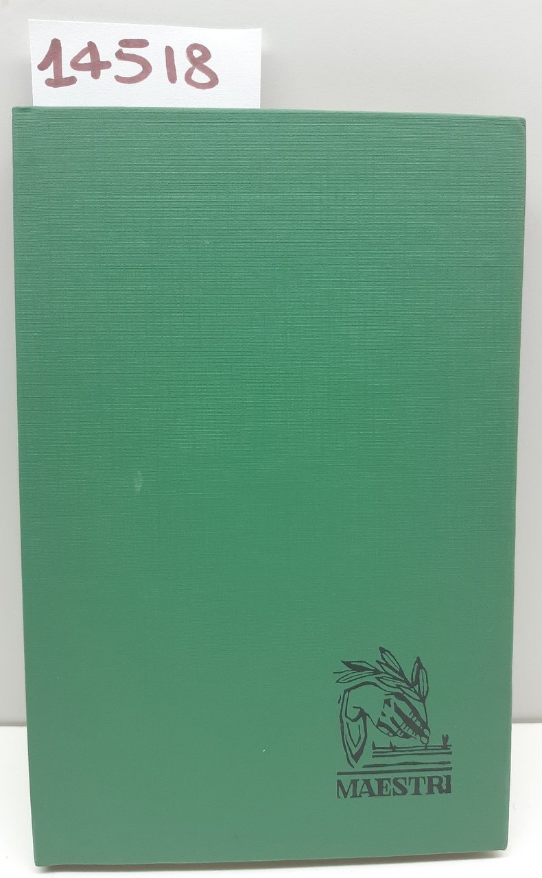 Marco Tullio Cicerone Della vecchiaia 2° ed. Paoline 1963