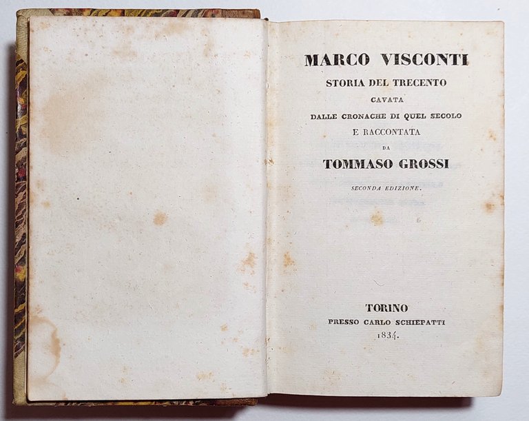 Marco Visconti Storia del Trecento cavata dalle cronache di quel …