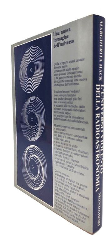 Margherita Hack L'universo violento della radio-astronomia Mondadori 1983 1° edizione