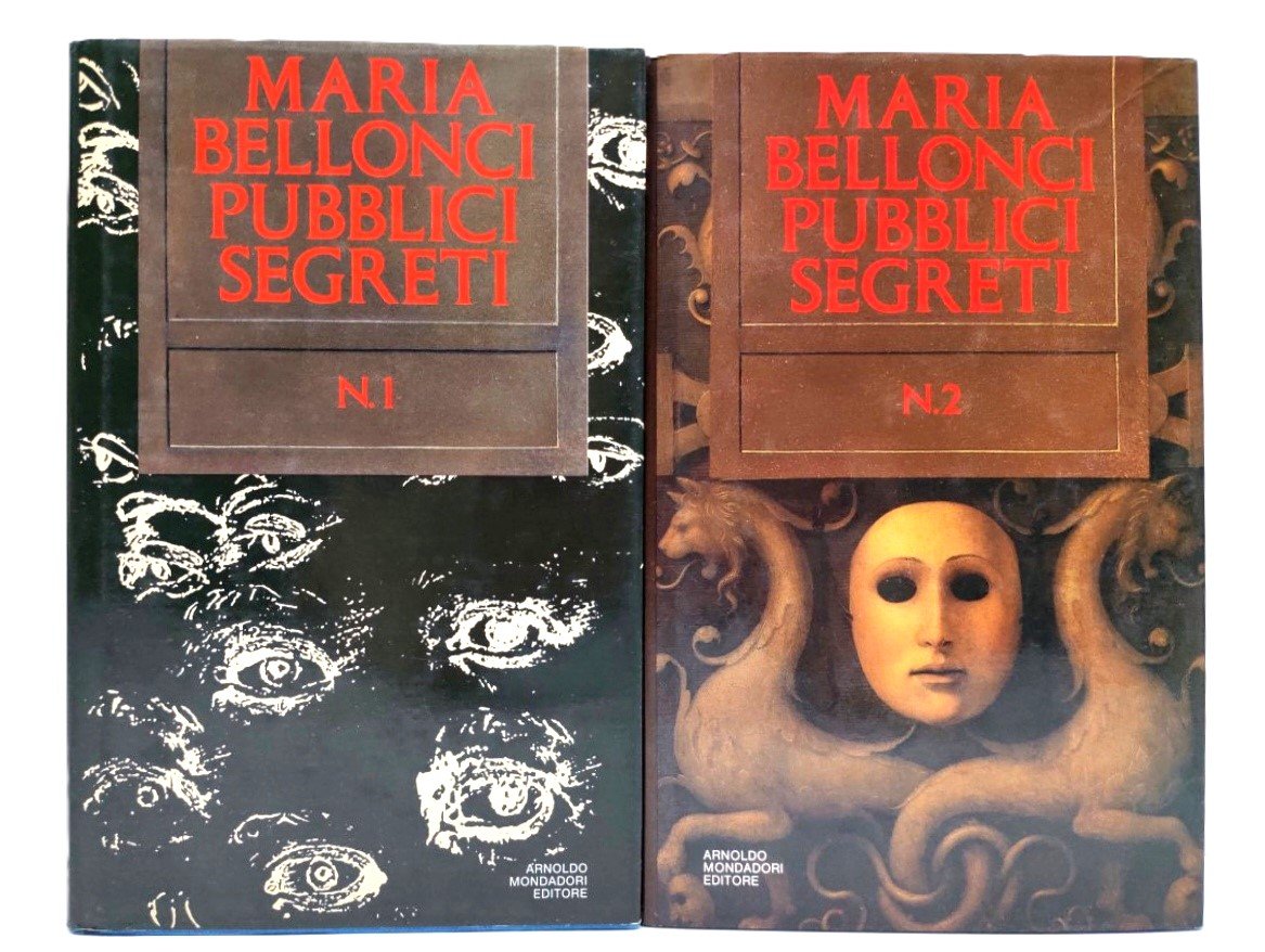 Maria Bellocci Pubblici Segreti n. 1 e 2 Mondadori 1989