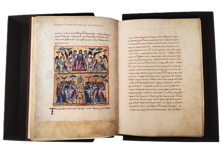Marie Homilien Codex Vaticanus Graecus 1162 facsimile Belser Verlag 1991 | Immagine Gallery 5