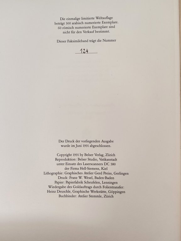 Marie Homilien Codex Vaticanus Graecus 1162 facsimile Belser Verlag 1991 | Immagine Gallery 8